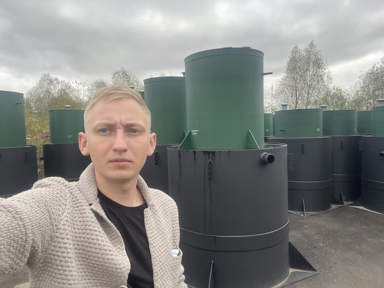 Отгрузка станций со склада завода